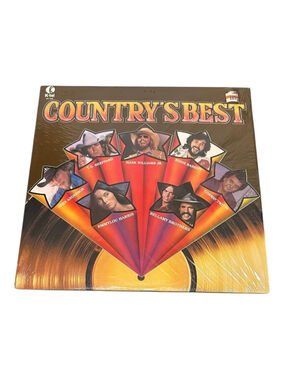 Vintage Country's Best Vinyl LP 1983 K-Tel Compilation Country Black Canada